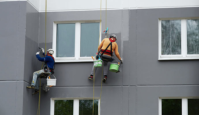 hospital exterior painting