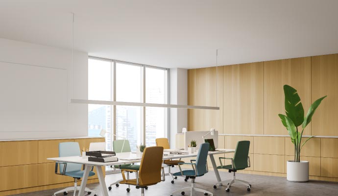 Modern commercial space